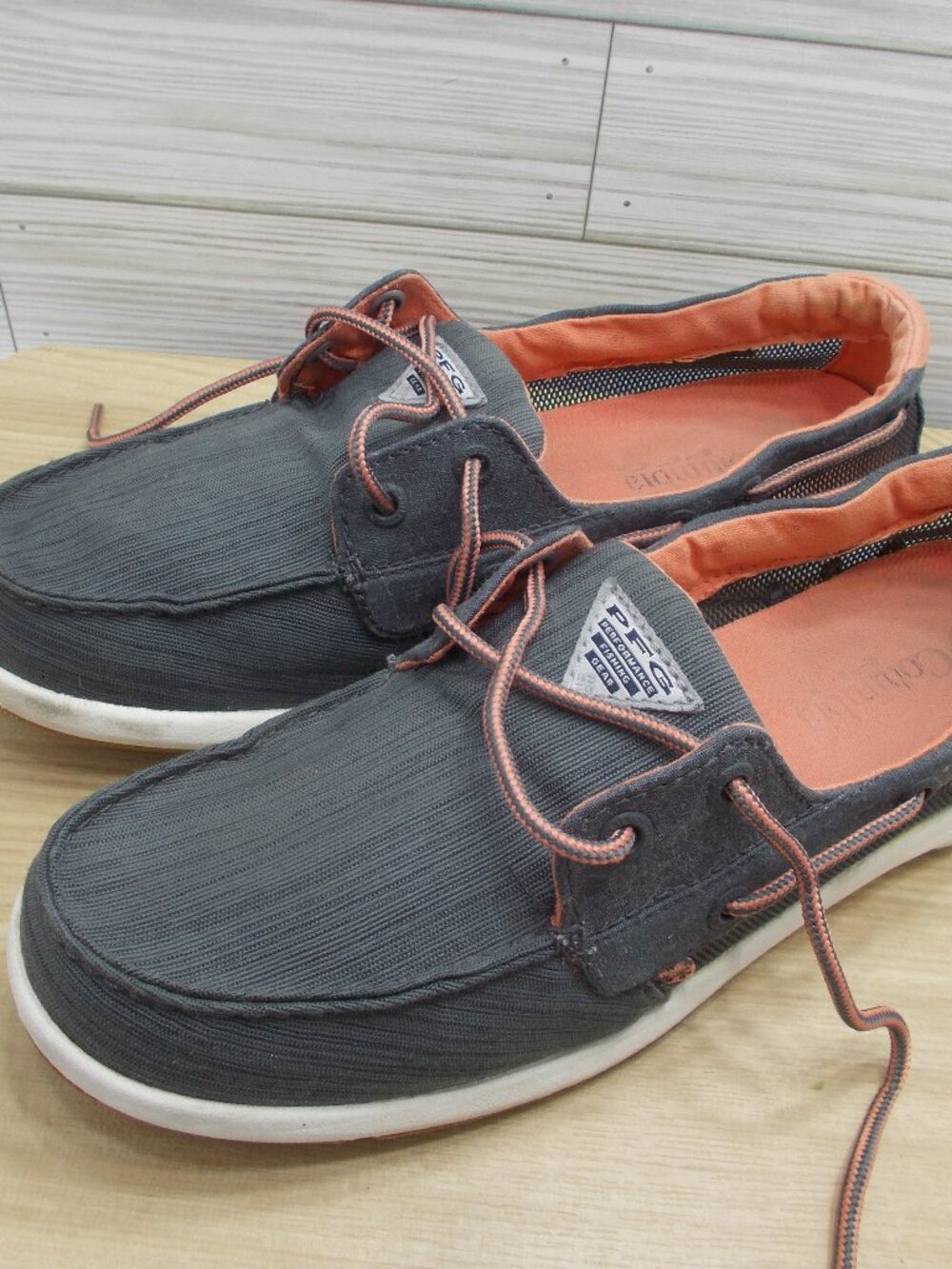 Columbia Women's 8.5 PFG Delray Loco II Vented Boat Shoes BL0093-053